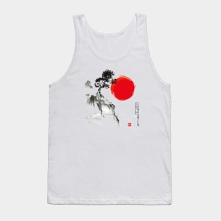 traditional japanese ink drawing Tank Top